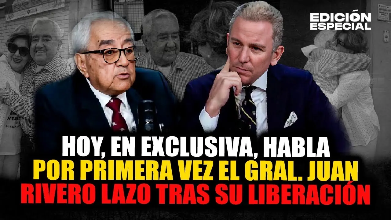 Reproducir: #EnVivo General Juan Rivero Lazo habla en exclusiva con Diego Acuña tras su liberación