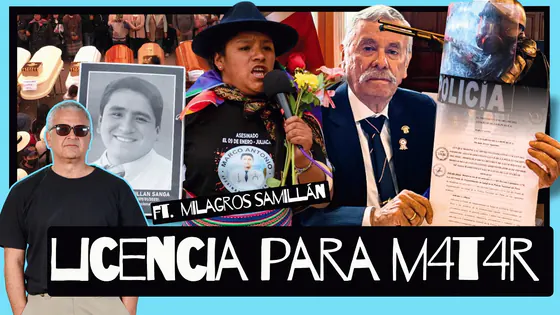 Rospigliosi promulga la ley de impunidad militar policial | Milagros Samillán en DDT