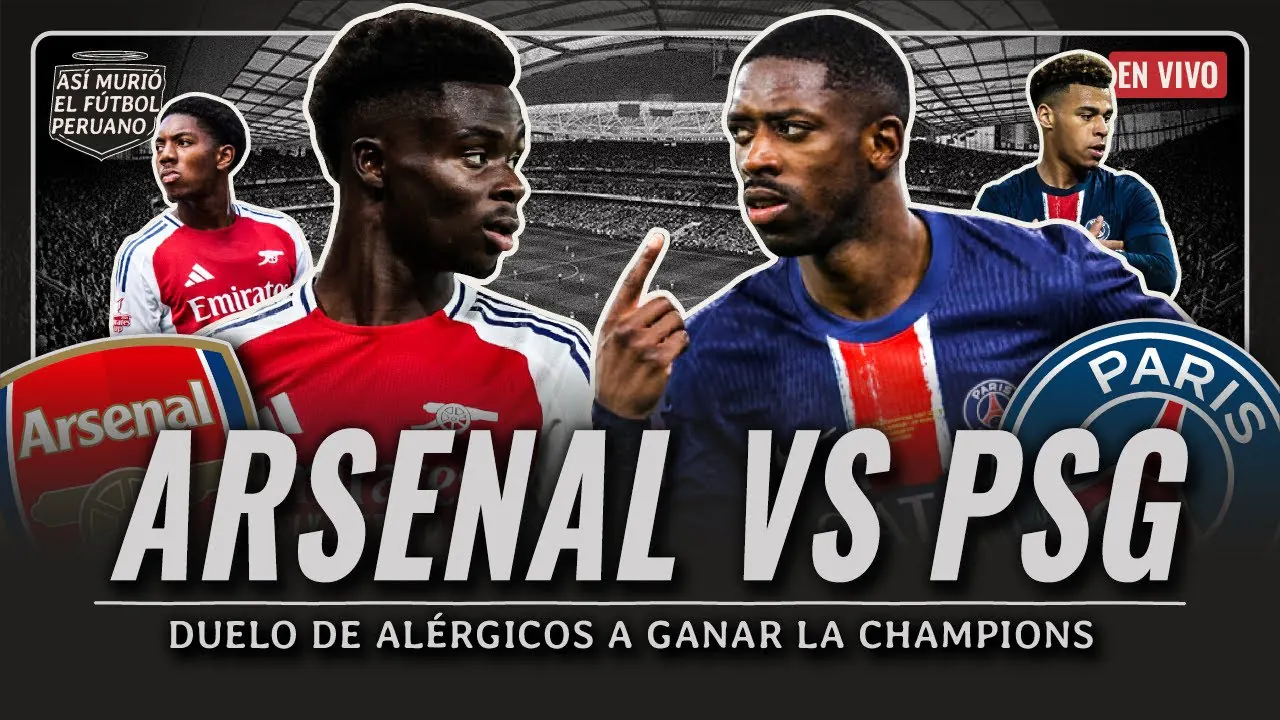 Reproducir: ¡SEMIFINALES DE LA OREJONA! ARSENAL VS PSG #championsleague