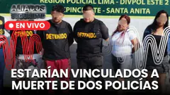 Cae banda criminal que estaría involucrada en muerte de dos policías | "Aliados por la seguridad"