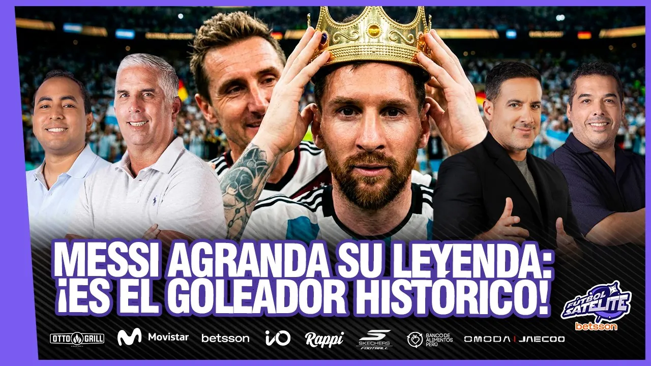 Reproducir: ¡LIONEL MESSI SE CONVIRTIÓ EN EL MÁXIMO GOLEADOR DE LA FIESTA DEL FÚTBOL! #FÚTBOLSATÉLITE
