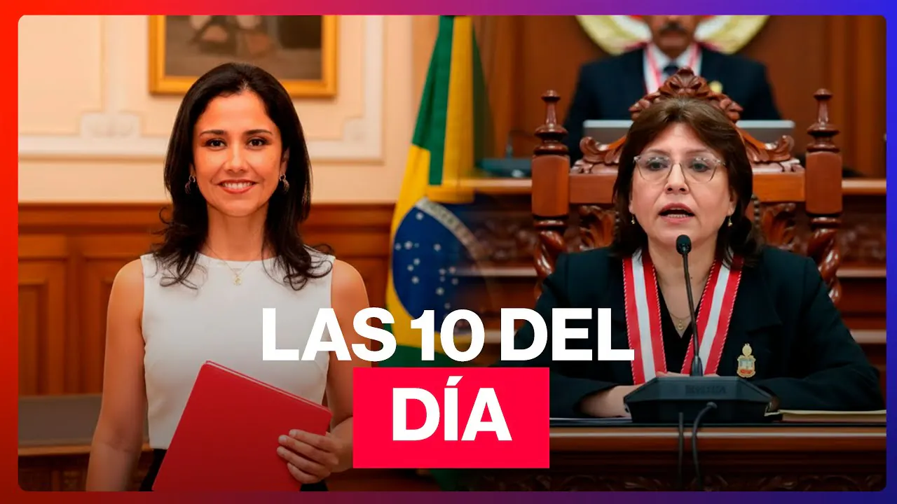 Reproducir: 🔴 Conflicto Delia Espinoza, Brasil anula pruebas a Nadine y sentencia Cuellos Blancos | #Las10DelDía