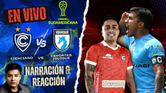 CIENCIANO VS IQUIQUE #ENVIVO | SUDAMERICANA 2025 FECHA 5 | NARRA JAROL ALVARADO