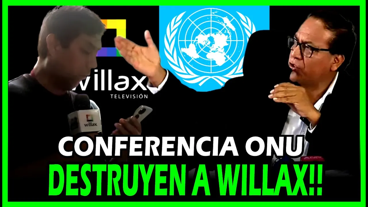 Reproducir: URGENTE! R. SANCHEZ DESTRUYE A WILLAX EN CONFERENCIA DEL INFORME DE LA ONU - LIBERTAD P.CASTILLO