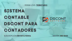 SISTEMA CONTABLE DSCONT PARA CONTADORES