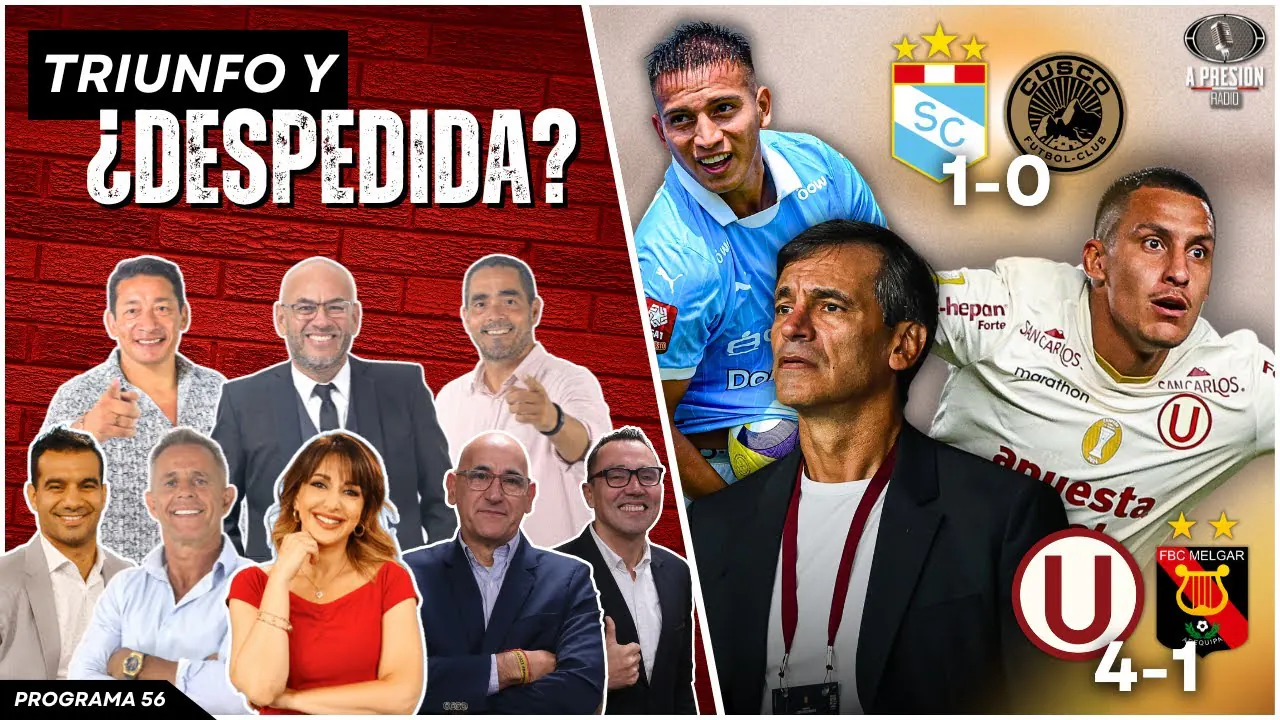 Reproducir: TRIUNFO Y ¿DESPEDIDA? Universitario 4-1 Melgar | Cristal 1-0 Cusco FC