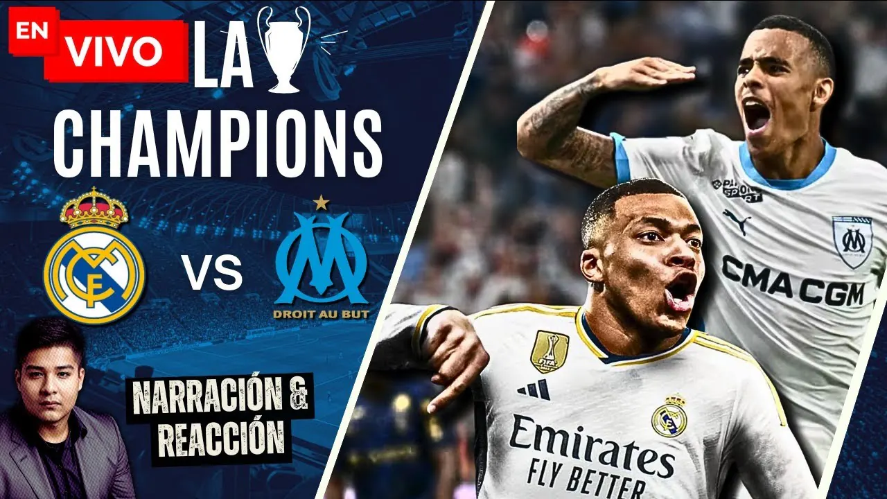 Reproducir: ⚽️ REAL MADRID - MARSELLA | UCL | DAMMBRO OFFICIAL