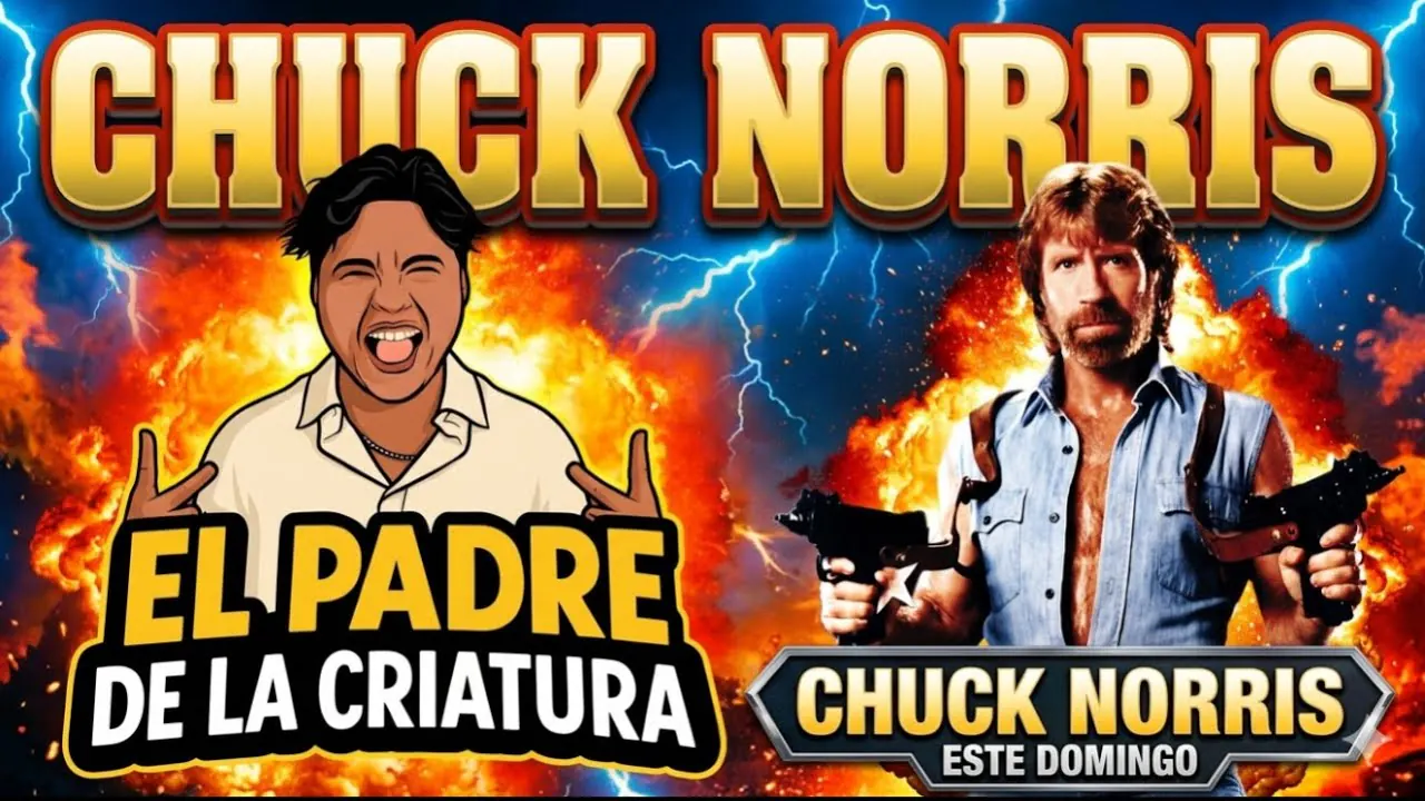 Reproducir: “El padre de la criatura… 😱 Este domingo con Chuck Norris”