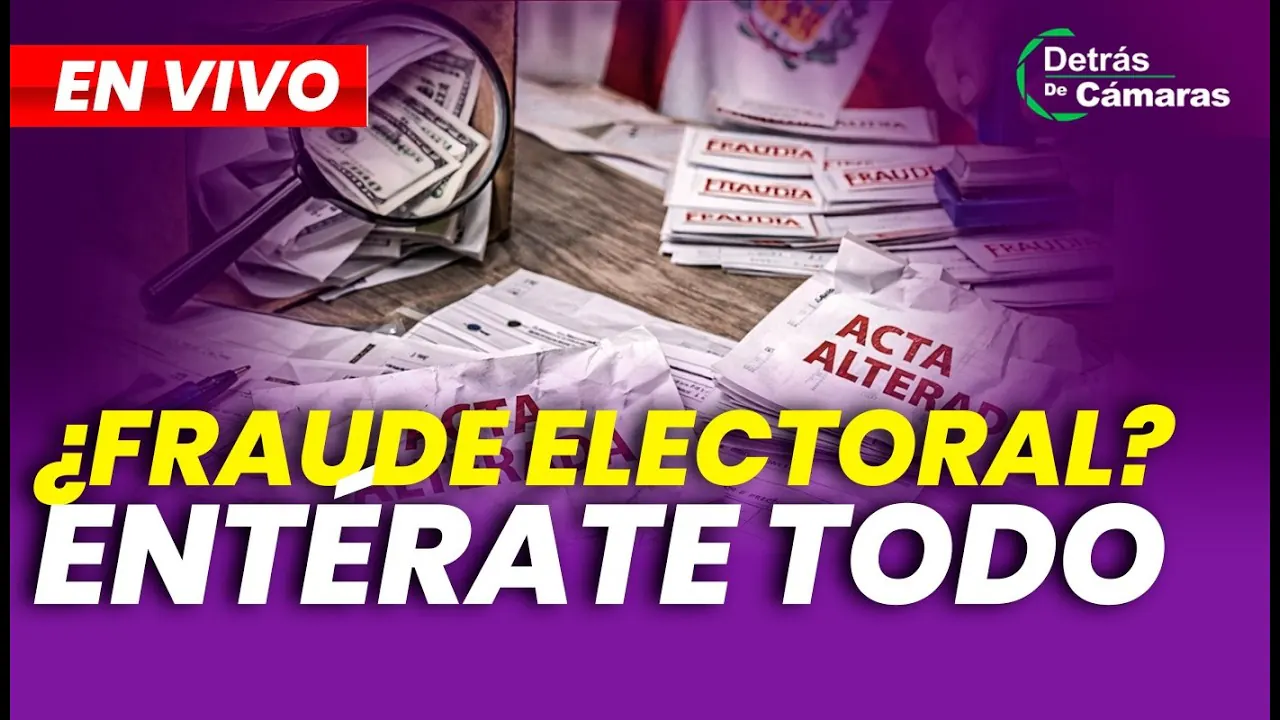 Reproducir: 🔴 EN VIVO | ¿ELECCIONES CON FRAUDE? | DETRÁS DE CÁMARAS – Panamericana TV
