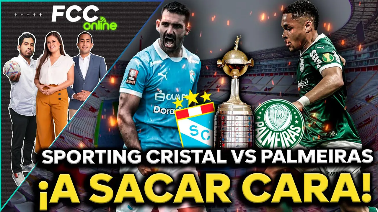 Reproducir: 🔴 #ENVIVO ⚽📲 SPORTING CRISTAL VS PALMEIRAS: ¡CELESTES BUSCAN LA HAZAÑA EN EL NACIONAL! #FCCONLINE