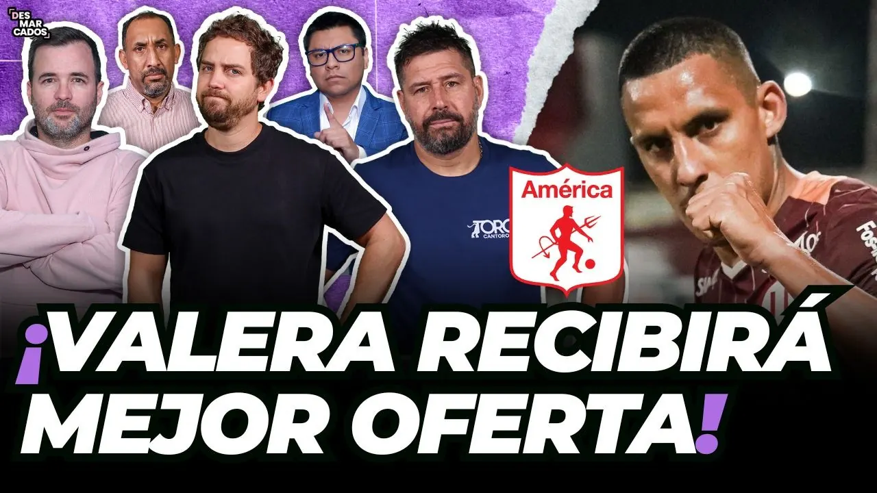 Reproducir: ¡AMÉRICA DE CALI INSISTIRÁ POR VALERA! ¿LA 'U' Y VALERA QUIEREN ACEPTAR? ¿CARDONA AVANZA?