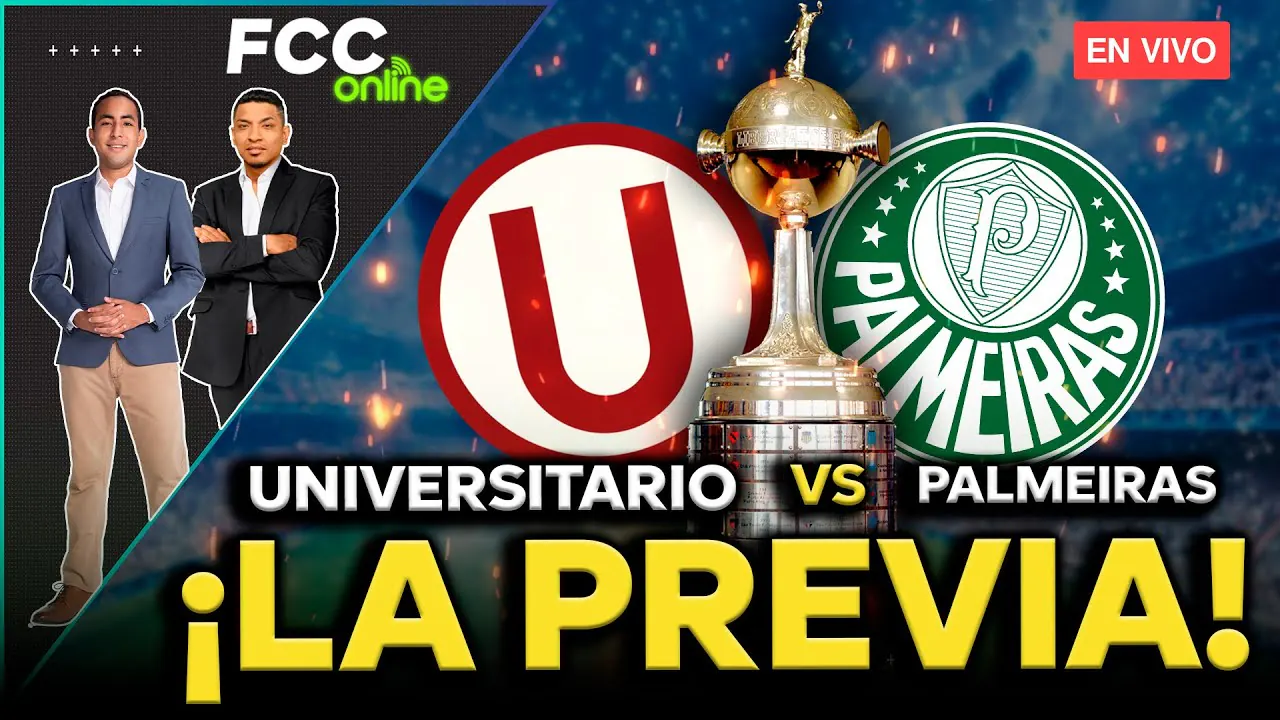 Reproducir: #ENVIVO 🔴 UNIVERSITARIO VS. PALMEIRAS: CREMAS QUIEREN SUMAR UNA VICTORIA MÁS PARA EL PERÚ #FCCONLINE