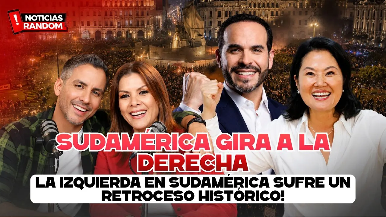 Reproducir: SUDAMÉRICA GIRA A LA DERECHA - NOTICIAS RANDOM