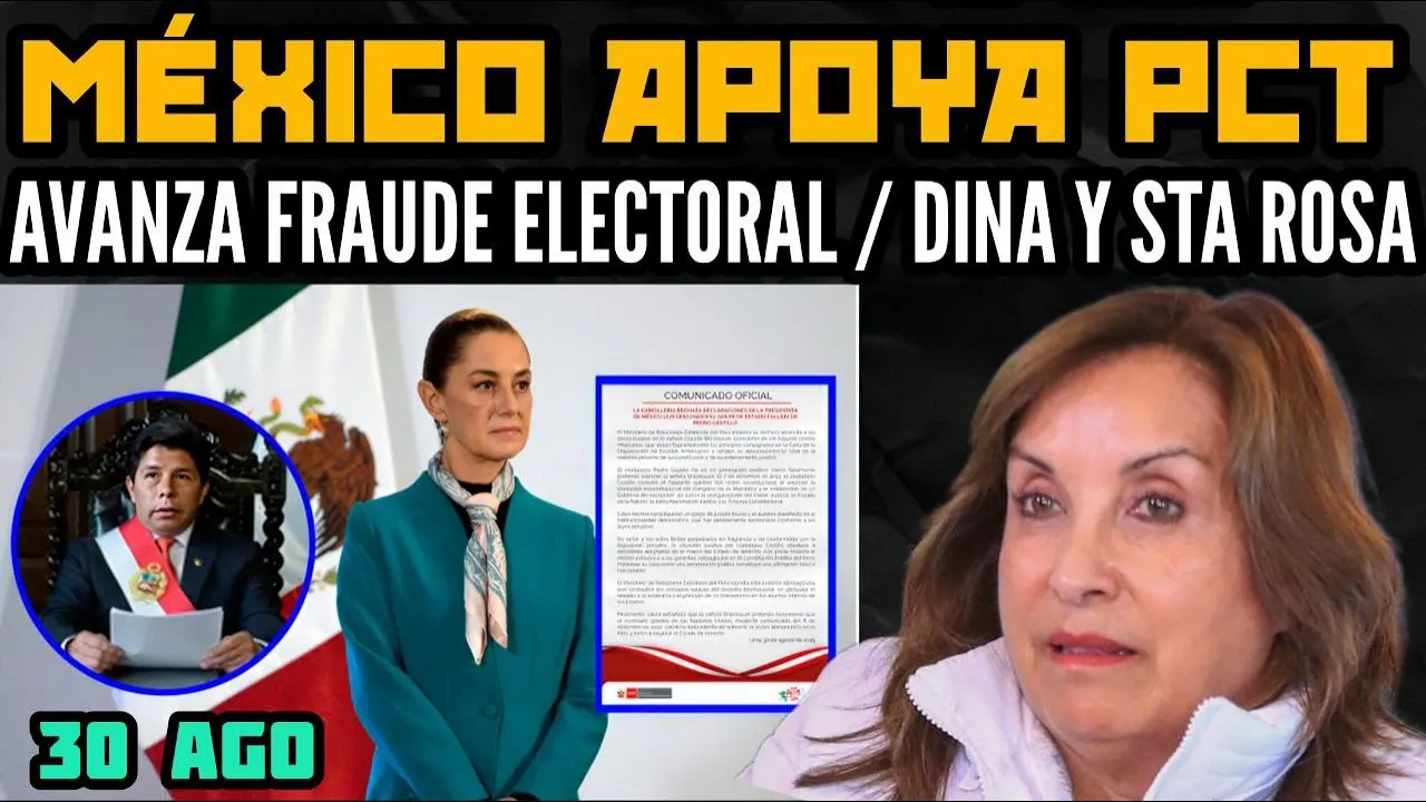 Reproducir: BOLUARTE ENVÍA ATAK3 A CLAUDIA SHEINBAUM / SANTIVÁÑEZ SIRVE A LA DIKTADURA / PORKY VS. BOMBEROS
