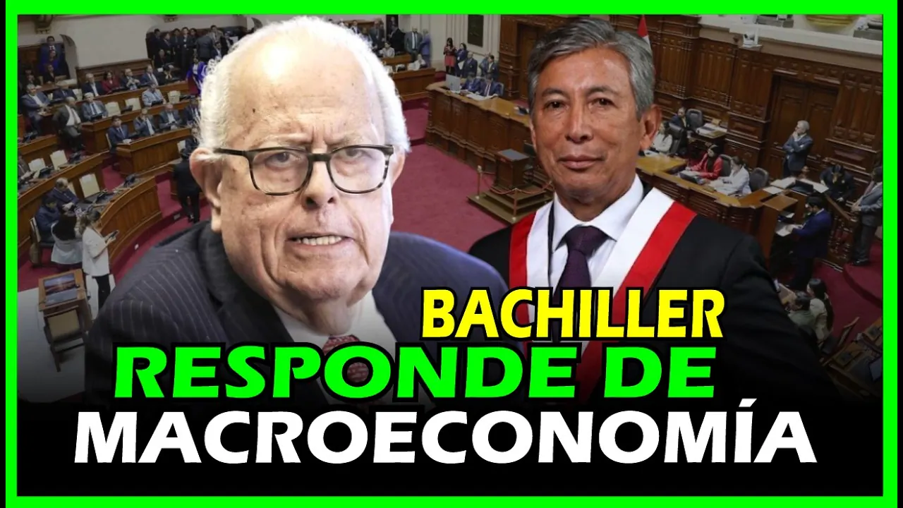 Reproducir: ÚLTIMO MINUTO! BACHILLER VELARDE RESPONDE DE LOS SUPUESTOS MACROECONÓMICOS QUE AFECTAN AL PERÚ.