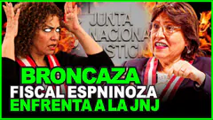 BRONCA EN LA JNJ! DELIA ESPINOZA SE DEFIENDE CON UÑAS Y GARRAS ANTE LA JNJ, SU DESTITUCIÓN