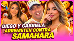 DIEGO CHÁVARRI Y GABRIELA HERRERA NO DAN TREGUA A SAMAHARA - ¡NO LE CREEN NADA! - Q'BOCHINCHE