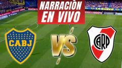 BOCA JUNIORS VS RIVER PLATE FÚTBOL ARGENTINO TORNEO CLAUSURA