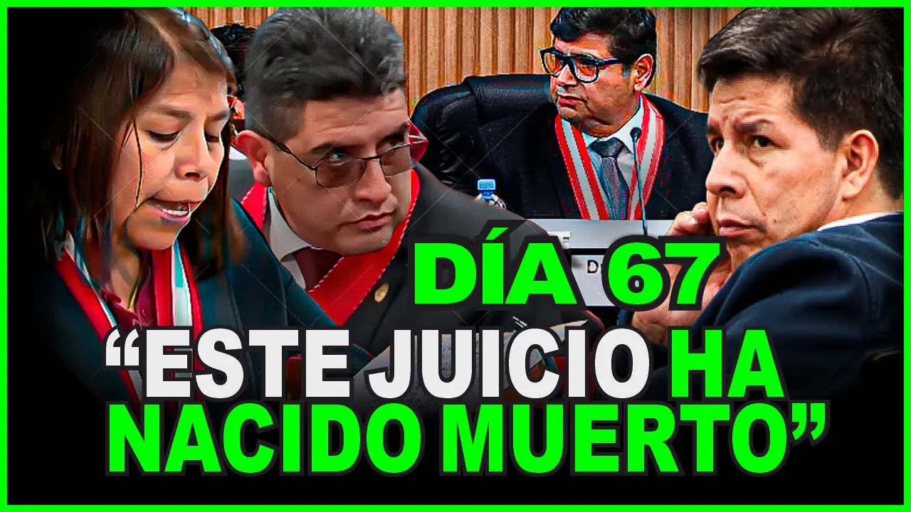 Reproducir: 🔥INCERTIDUMBRE SOBRE PRUEBAS DE EXEPCIÓN! JUICIO "FARSA" PEDRO CASTILLO Y OTROS DÍA 67