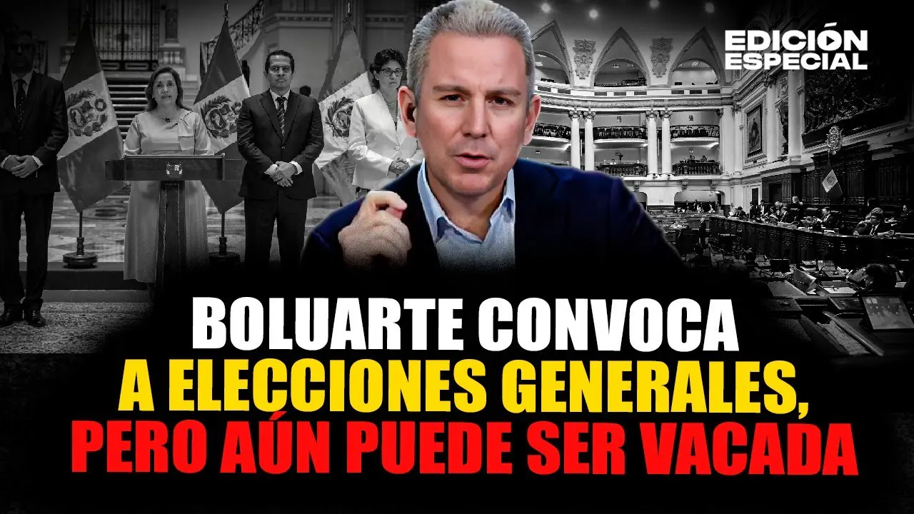 Reproducir: #EnVivo Boluarte convoca a elecciones generales para abril 2026