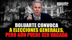 #EnVivo Boluarte convoca a elecciones generales para abril 2026