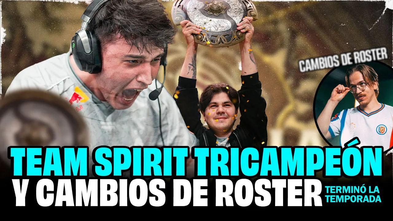 Reproducir: DOTA 2 : SPIRIT es TRICAMPEÓN de THE INTERNATIONAL | COMENZARON LOS CAMBIOS de ROSTERS - Panshow