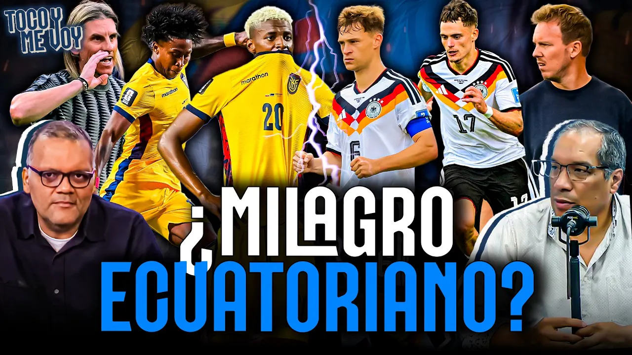 Reproducir: 🔥⚽ #ENVIVO | ¡ECUADOR SE JUEGA LA CLASIFICACIÓN ANTE ALEMANIA! ¿HAY MILAGRO? #TYMV