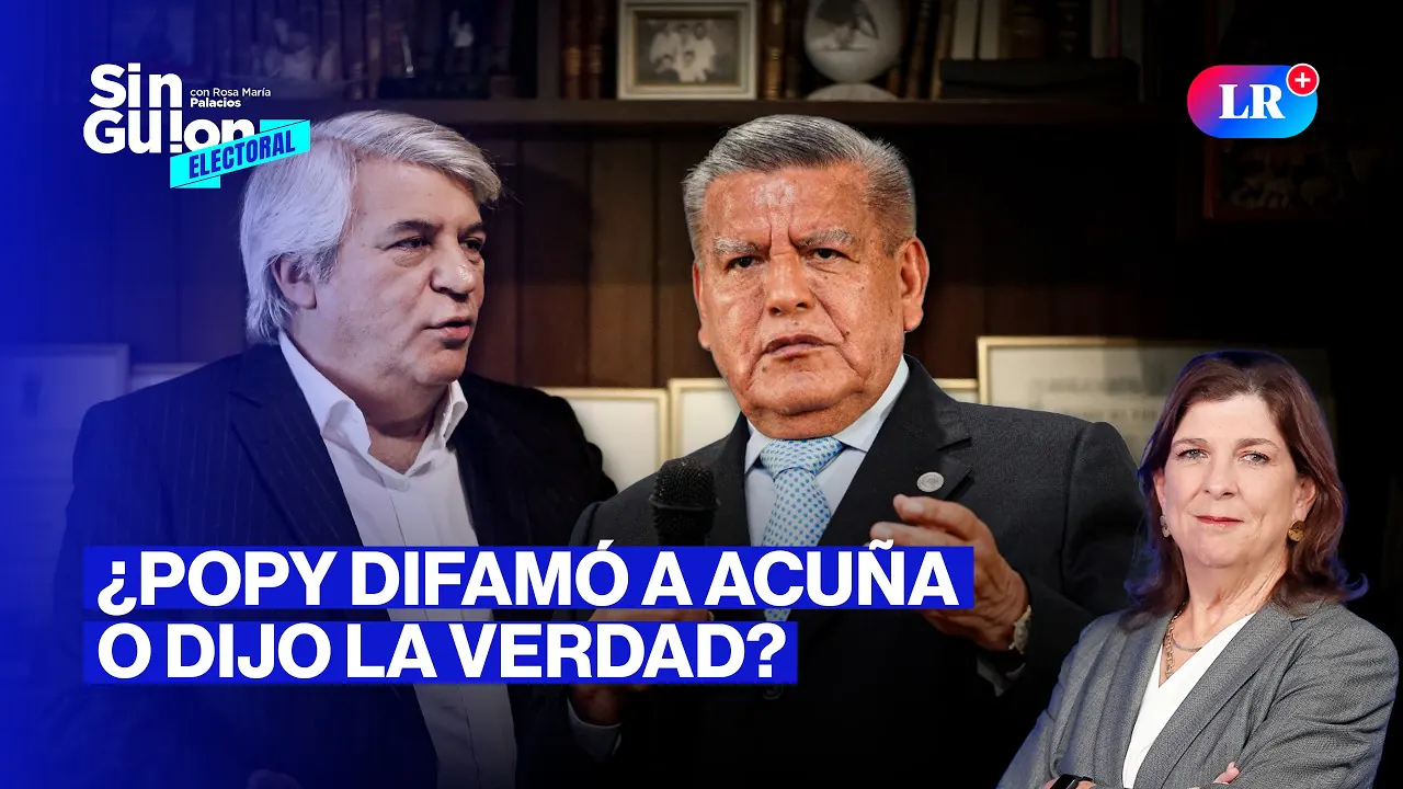 Reproducir: POPY OLIVERA AMENAZADO TRAS DEBATE | SIN GUION CON ROSA MARÍA PALACIOS #FEEG2026
