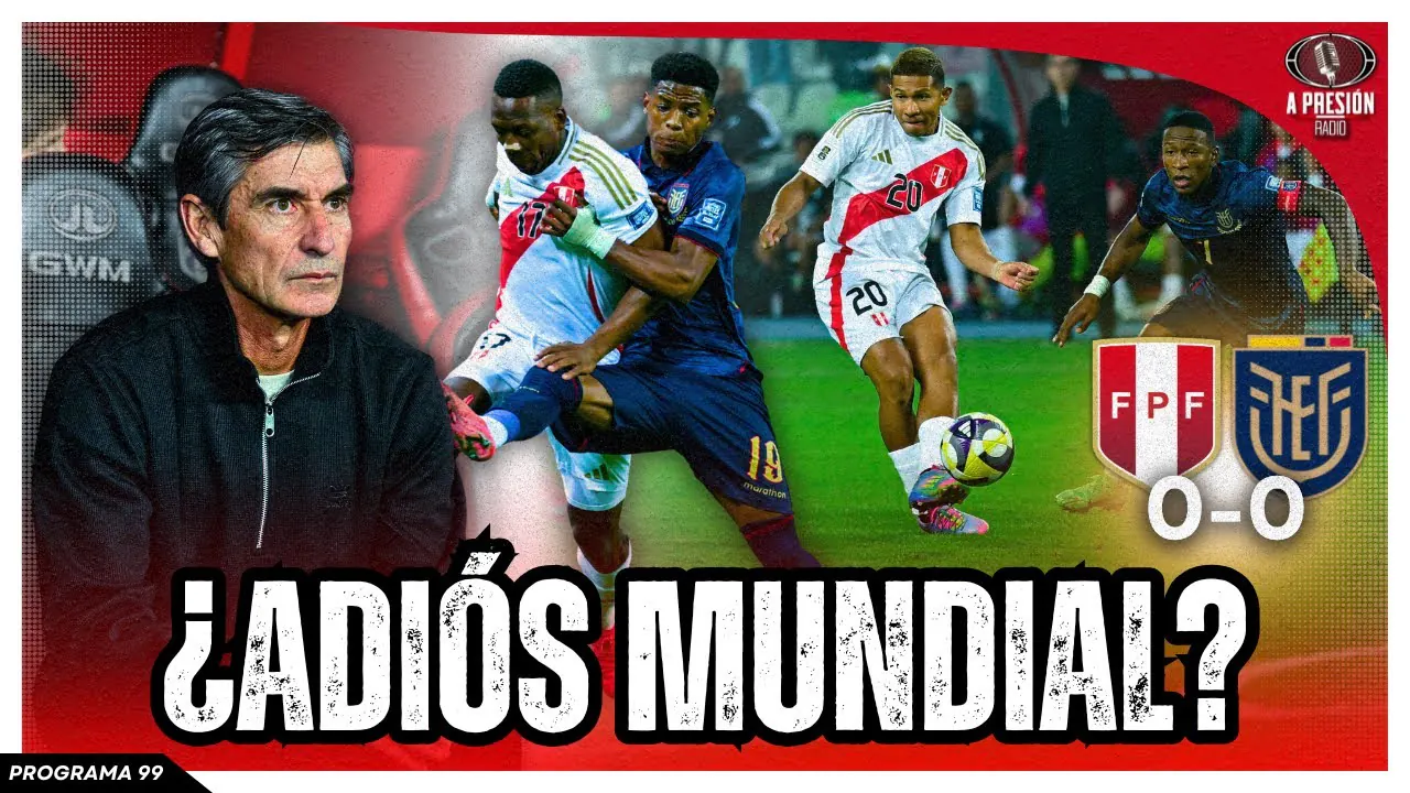 Reproducir: 🔴 EN VIVO: PERÚ VS. ECUADOR (ELIMINATORIAS SUDAMERICANAS)