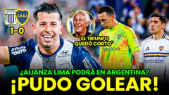 ¡ALIANZA LIMA HIZO TEMBLAR A BOCA JUNIORS! 'BLANQUIAZULES' DEFINEN LA LLAVE EN LA BOMBONERA (1-0)