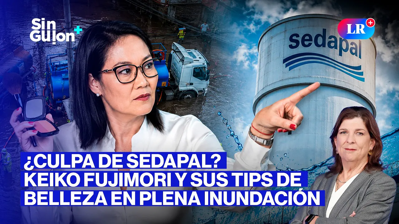 Reproducir: KEIKO FUJIMORI CULPA A SEDAPAL DE ANIEGO Y CUADRA A ELMER CUBA | SIN GUION CON ROSA MARÍA PALACIOS