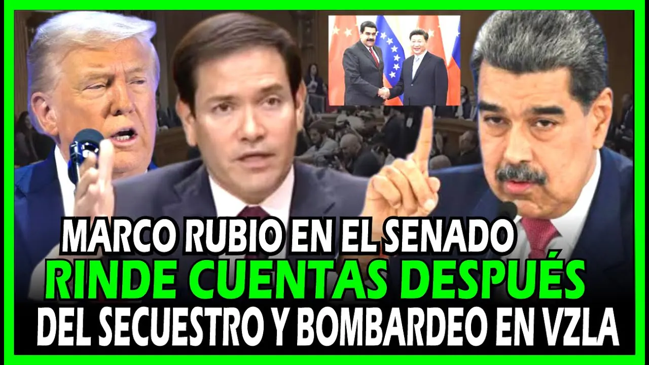 Reproducir: “¿Valió la pena?” Venezuela y China: la dura verdad que Marco Rubio enfrenta en el Senado de EE.UU.