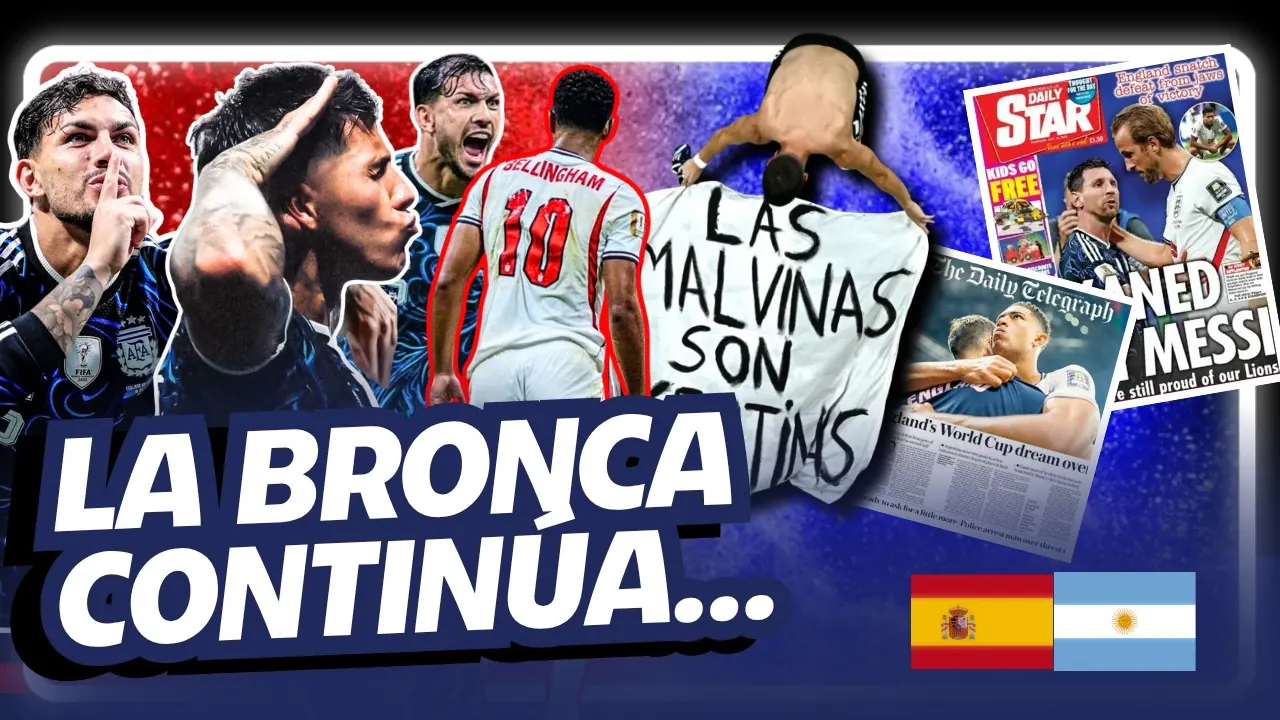 Reproducir: CONTUNDENTE RESPUESTA INGLESA... YAMAL Y PORRO ANTE ARGENTINA | La Interna⚽