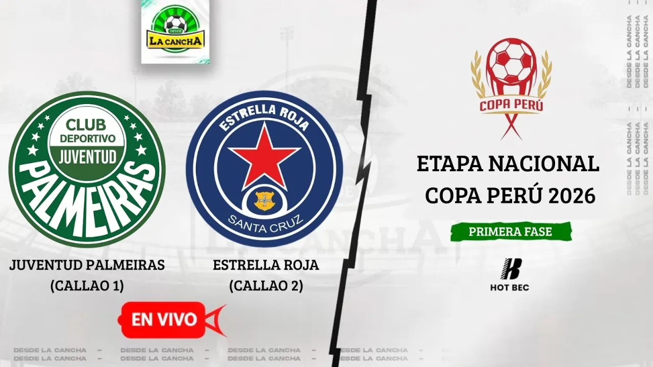 Reproducir: JUVENTUD PALMEIRAS VS ESTRELLA ROJA | ETAPA NACIONAL | FASE 1 - FECHA 3 | 🔴 #ENVIVO