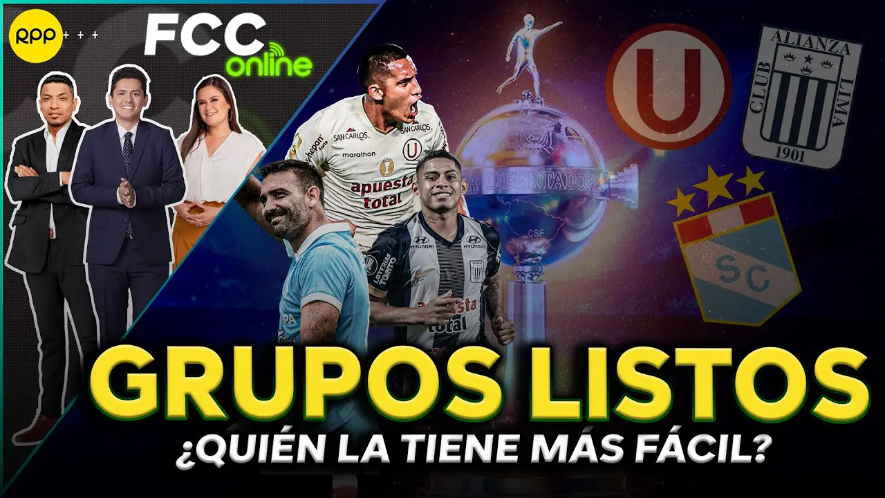 Reproducir: #ENVIVO ALIANZA, U o CRISTAL: ¿QUIÉN TUVO MEJOR SUERTE EN EL SORTEO DE LA LIBERTADORES? #FCCONLINE
