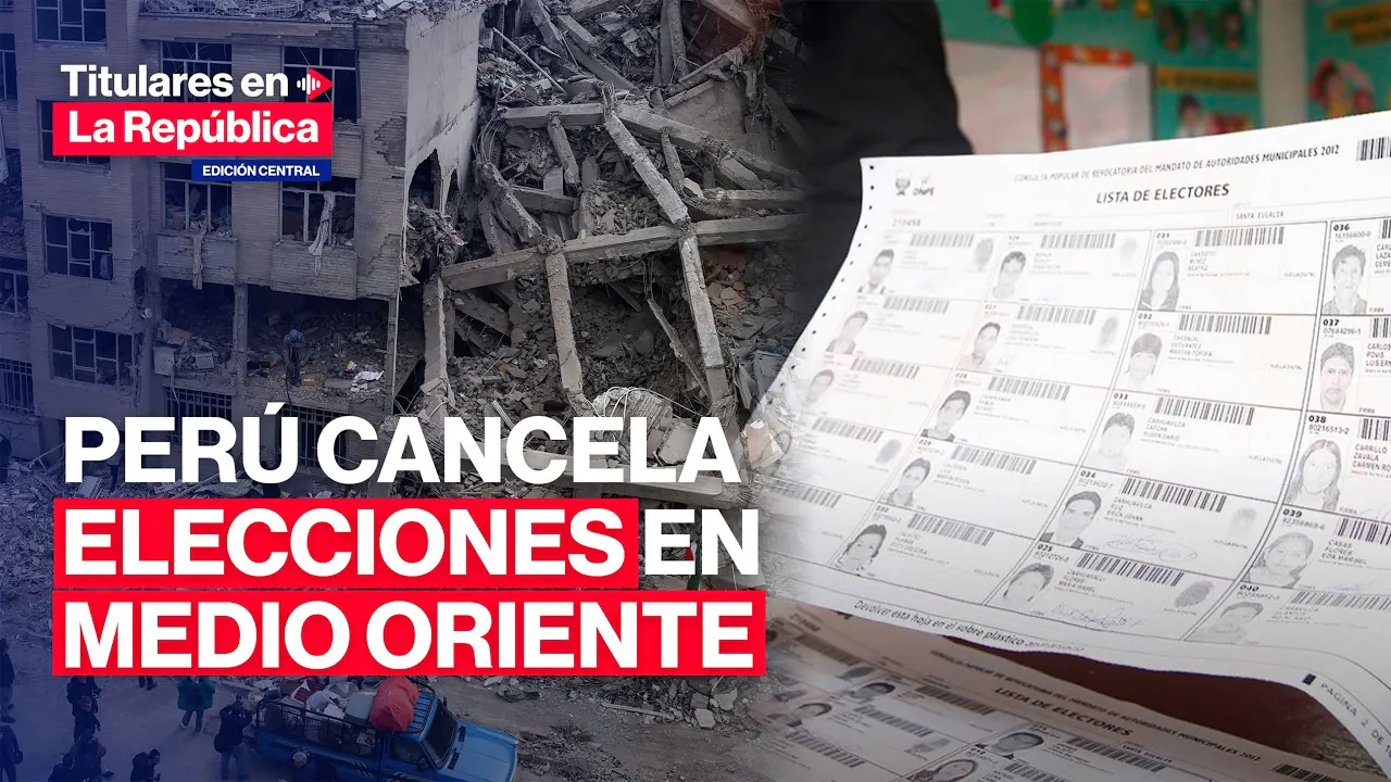 Reproducir: 🔴 ELECCIONES 2026: GOBIERNO cancela eleciones en Medio Oriente debido a conflictos| #TLR