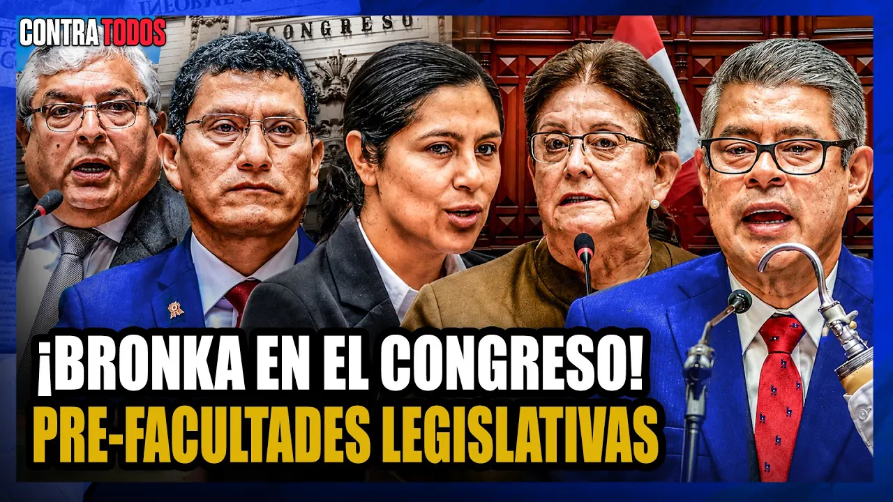 Reproducir: BRONKA: DIPUTADOS ENCARAN A MINISTROS DE KEIKO | CONTRA TODOS 🔴