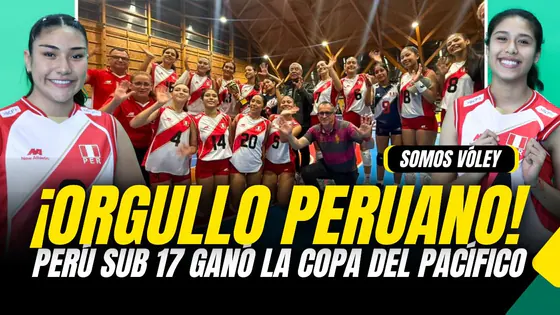 SOMOS VÓLEY:PERÚ SUB 17 SE QUEDÓ CON LA COPA DEL PACÍFICO TRAS SUPERAR EN LOS DOS PARTIDOS A CHILE