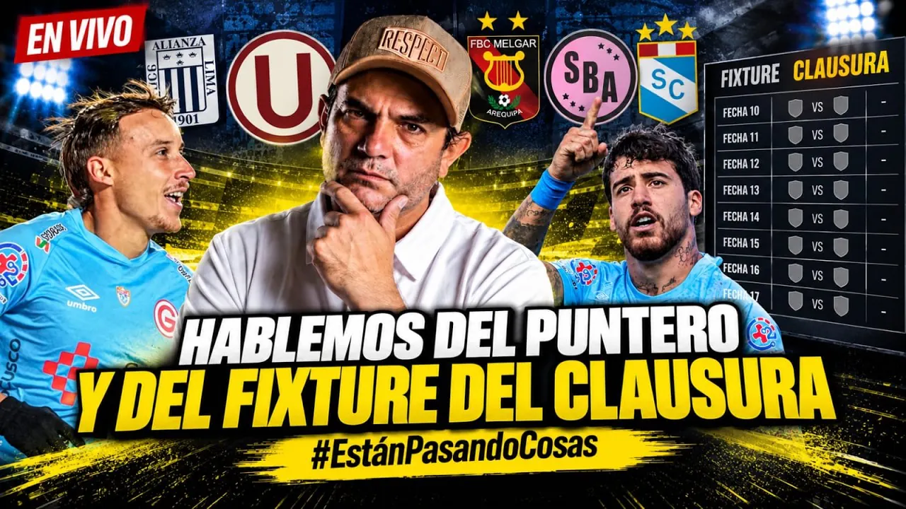 Reproducir: HABLAMOS DEL PUNTERO Y DEL FIXTURE DEL CLAUSURA | ESTÁN PASANDO COSAS | EN VIVO