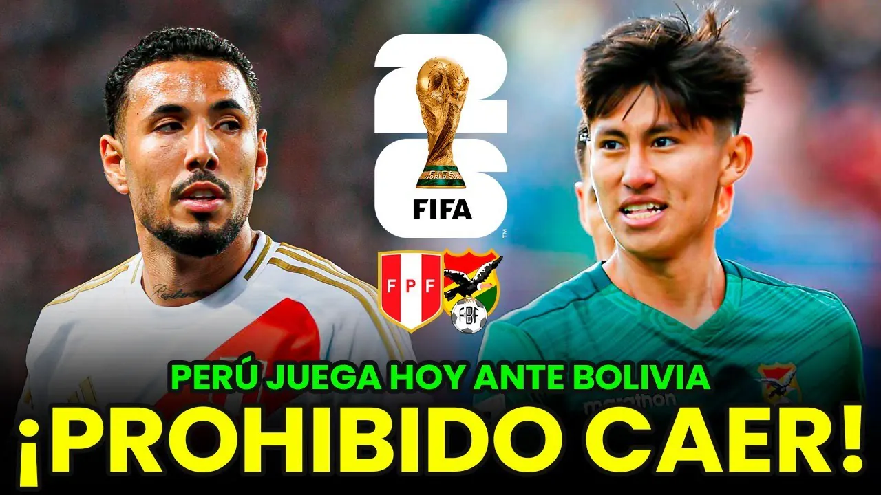 Reproducir: 🔴 #ENVIVO | ¡HOY JUEGA PERÚ! SELECCIÓN PERUANA ENFRENTA ESTA NOCHE A BOLIVIA PARA SEGUIR CON VIDA
