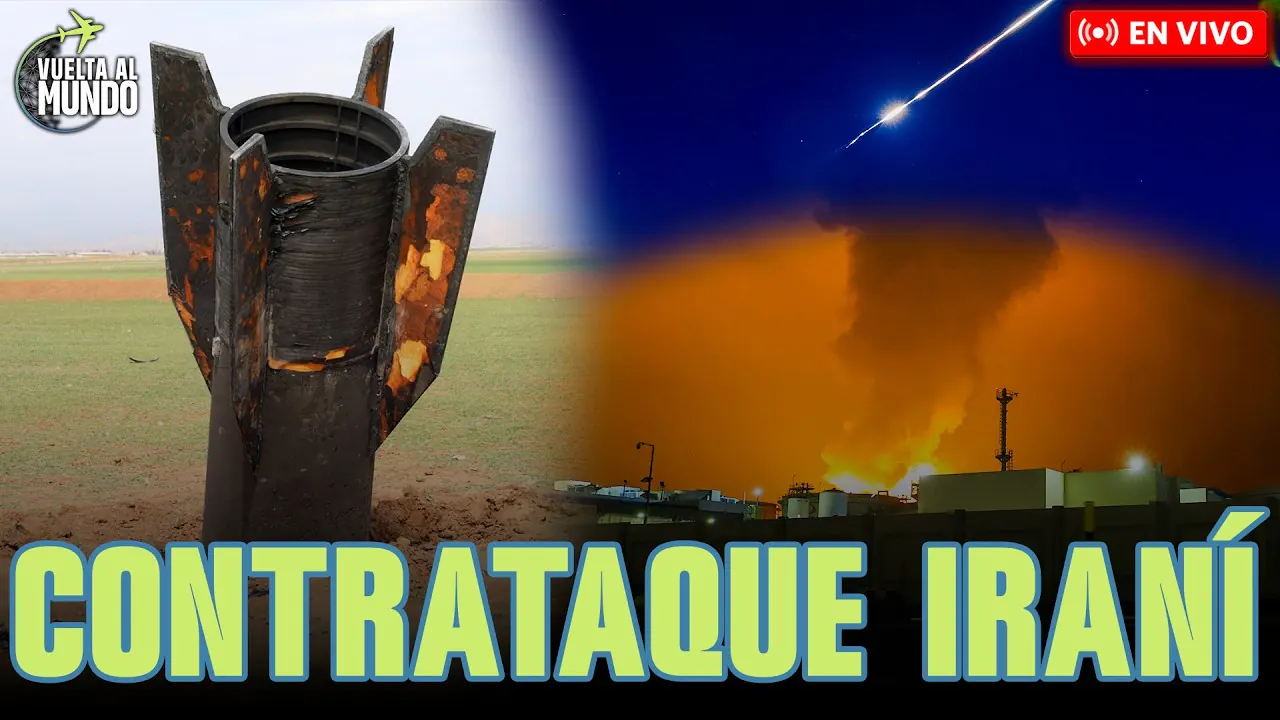Reproducir: #ENVIVO | ¡IRÁN CONTRATACA! ¿CÓMO SIGUE LA GUERRA EN MEDIO ORIENTE? #VUELTAALMUNDO