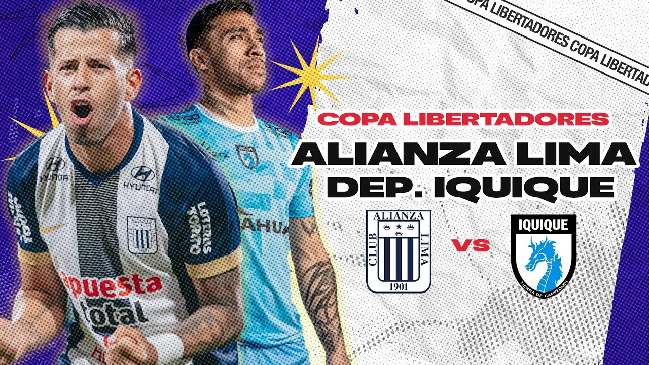 Reproducir: ALIANZA LIMA VS IQUIQUE ⚽ | TRANSMISIÓN EN VIVO