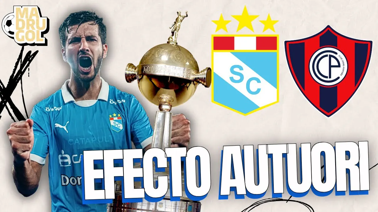 Reproducir: MADRUGOL CON MR PEET: EFECTO AUTUORI - CERRO PORTEÑO 2 - 2 SPORTING CRISTAL