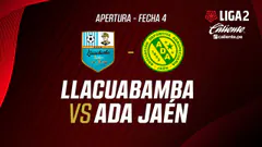 EN VIVO | DEPORTIVO LLACUABAMBA VS ADA JAÉN | APERTURA LIGA 2 | FECHA 4