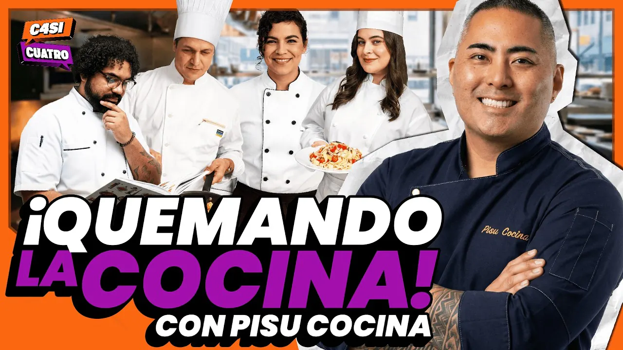 Reproducir: IRL: CAOS EN LA COCINA con PiSu Cocina y JoseCa 🚨 | CASI 4 con Gino, Silvana y Michi