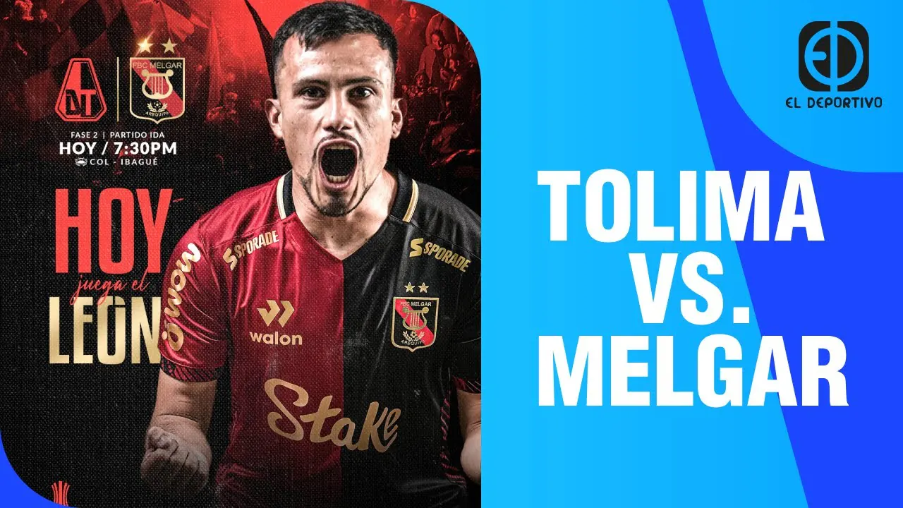 Reproducir: EN VIVO: TOLIMA VS. MELGAR POR COPA LIBERTADORES | EL DEPORTIVO DIGITAL