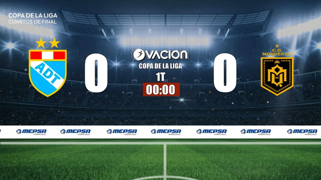 Reproducir: ADT vs CD Moquegua por RADIO OVACION 🔴 #ENVIVO | COPA DE LA LIGA