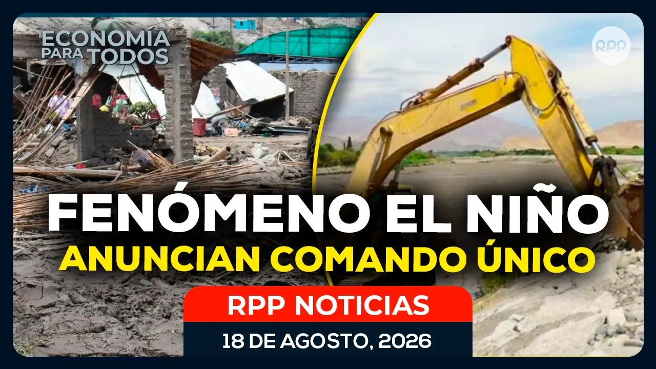 Reproducir: 🔴 Fenómeno El Niño: Conforman comando único | Gobierno anuncia reforma del canon minero