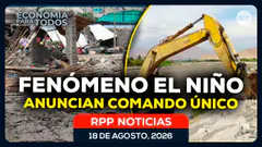 Fenómeno El Niño: Conforman comando único | Gobierno anuncia reforma del canon minero