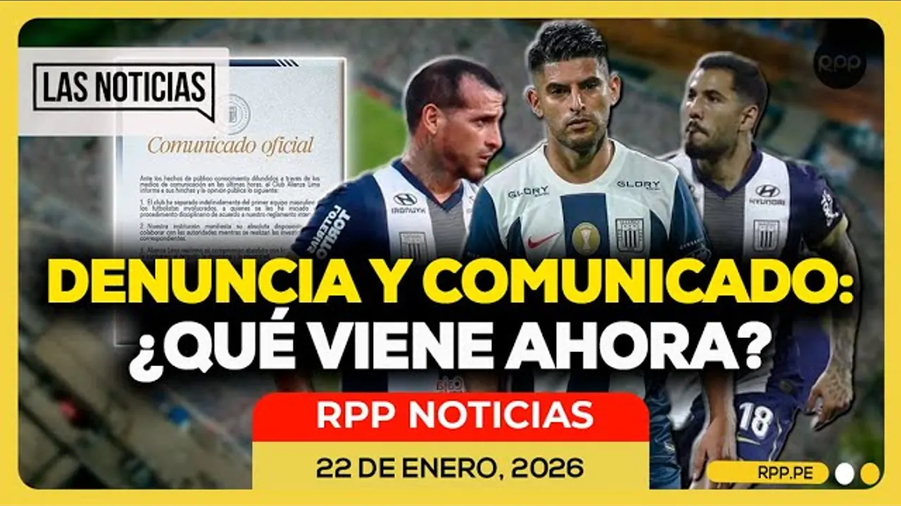 Reproducir: 🔴 EN VIVO Caso Alianza Lima: Zambrano, Trauco y Peña separados del plantel #NOTICIASRPP